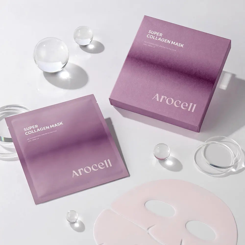 [AROCELL] Super Collagen Mask (4ea) MIXX BEAUTE